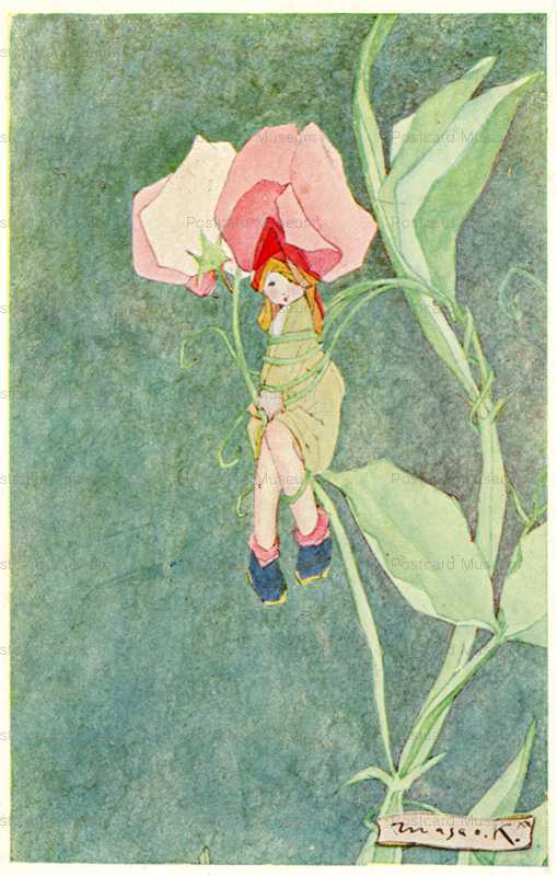 ak140-加藤まさを 花の精　